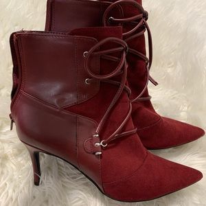 Nine West red boots